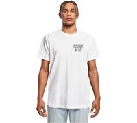 Mister Tee Mt4018-this Is How We Live Tee T-Shirt, Bianco, S Uomo
