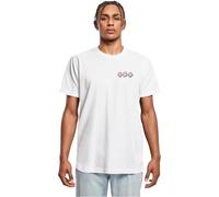 Mister Tee Mt4027-all Or Nothin Chain Tee T-Shirt, Bianco, L Uomo