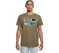 Mister Tee Mt471-pray 2.0 Tee, Maglietta Uomo, Oliva, XL