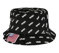 Mister Tee Nasa Allover Bucket Cappello Pescatore Unisex Festival All Strand Sun