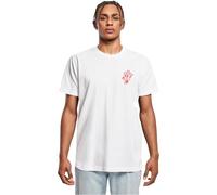 Mister Tee Mt3524-negroni Please Tee T-Shirt, Bianco, L Uomo