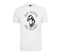 Mister Tee No Immobiliare Glory Té Maglia Top T Shirt Motivo Stampa Bianco Uomo