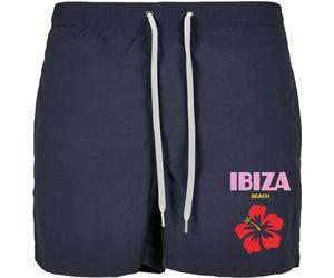 Mister Tee Pantaloncini da bagno Ibiza Beach Swimshorts Navy L Blu