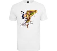 Mister Tee Pizza Love Tea White XS Bianco