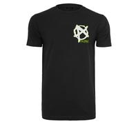 Mister Tee Politrix Té Uomo T-Shirt Anarchia Simbolo Logo Cotone Jersey Nuovo