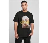 Mister Tee Pray Pittura Oversize Té Maglia Top T Shirt Dipinto Stampa Frontale