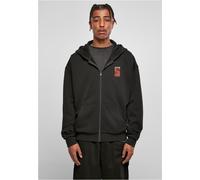 Mister Tee Puffer Peace Heavy Oversize Full Zip Sweatshirt Nero 4XL Uomo
