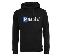 Mister Tee Pushin P Felpa con Cappuccio Uomo Parte Superiore Pullover Pile