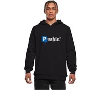 Mister Tee Felpa con cappuccio Pushin P MT2502 3XL Nero