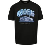 Mister Tee Queens Oversize Té T-shirt IN Cotone Uomo Jersey Stampa Graffit
