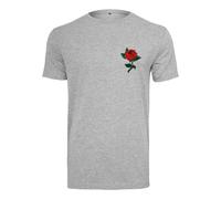 Mister Tee Rosa Tee Maglia Parte Superiore Fiore Base Valetines Giorno Amore