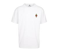 Mister Tee Santa Monica Oversize Tee, T-Shirt Unisex - Adulto, White,