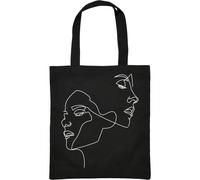 Mister Tee Shopper nero / bianco Donna Mister Tee One Size nero / bianco
