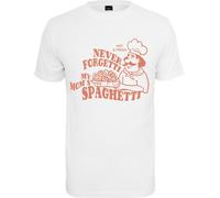Mister Tee Spaghetti al tè White XXL Bianco