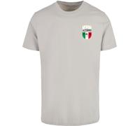 Mister Tee T-shirt Azurro Italia Crest Tee MT3315 M Grigio