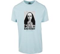 Mister Tee T-shirt Bad Habit Tee Ocean Blue XXL Blu