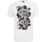 Mister Tee T-shirt Glory Dragon Tee S Bianco