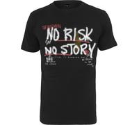Mister Tee T-shirt No Risk No Story Tee Nero XXL Nero