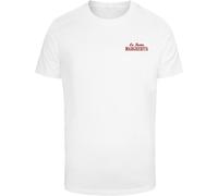 Mister Tee T-shirt Pizza Lovers Club Tee MT3297 XS Bianco