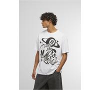 Mister Tee T-shirt Planet Alien Oversize MT3859 4XL Bianco