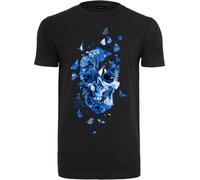 Mister Tee T-shirt Teschio a farfalla L Nero