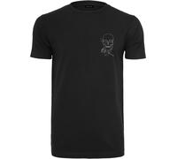 Mister Tee T-shirt Teschio One Line Tee 3XL Nero