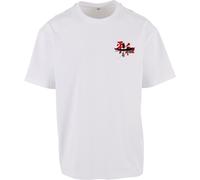 Mister Tee T-shirt True Warrior Oversize MT3993 5XL Bianco