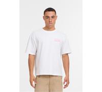 Mister Tee T-shirt What Ever Car Cropped Oversize MT4030 XL Bianco