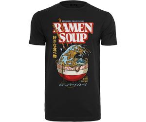 Mister Tee T-shirt Zuppa di ramen L Nero