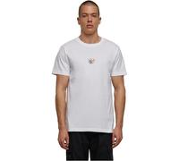 Mister Tee tè da Uomo Skull Bear S White, Bianco, S