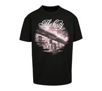 Mister Tee The Città Tee Uomo Parte Superiore Cotone Oversize Jersey