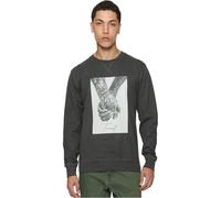 Mister Tee Herren Trust 2.0 Crewneck XS Charcoal