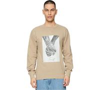 Mister Tee Girocollo Trust 2.0 XL Beige
