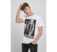 Mister Tee Tupac Profile Tee Rapper 2Pac Amura Shakur Bianco Girocollo