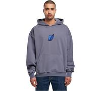Mister Tee Felpa Con Cappuccio Le Papillon Heavy Oversize