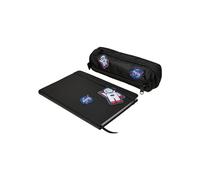 Mister Tee Unisex NASA Notebook & Pencilcase Set Geldbörse, Mehrfarbig, Standard