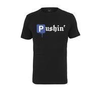 Mister Tee Pushin P Tee T-Shirt, Nero, XS Uomo