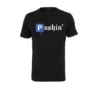 Mister Tee Pushin P Tee T-Shirt, Nero, XS Uomo