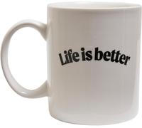 Mister Tee Universal Cup Life Is Better Cup White White Bianco