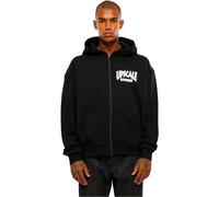 MT Upscale Giacca di felpa nero / bianco, Taglia XXL