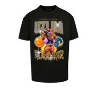 Mister Tee Uzijin Pesante Oversize Tee Uomo Superiore Cotone Anime Nuovo