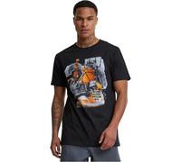 Mister Tee Vintage Ballin Tee, T-shirt, Uomo, Nero (Black), M