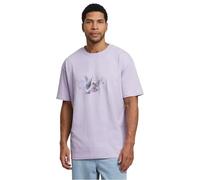 Mister Tee Herren Vive la Liberte Oversize Tee L Lilac