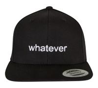 Mister Tee Whatever Snapback Basecap Cappello Berretto Scritta Basic Cappy Stick