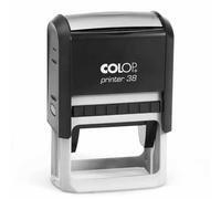 Mister Timbri Timbro Autoinchiostrante 56x33mm Rettangolare Personalizzabile - 8 Righe di Testo, Ecologico e Ideale per Dati Aziendali o Firma