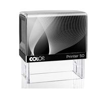 Mister Timbri Timbro Autoinchiostrante 70x30mm Rettangolare Personalizzabile - 7 Righe di Testo, Ecologico e Ideale per Dati Aziendali o Firma