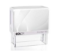 Mister Timbri Timbro Autoinchiostrante 70x30mm Rettangolare Personalizzabile - 7 Righe di Testo, Ecologico e Ideale per Dati Aziendali o Firma