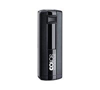 Mister Timbri Timbro Autoinchiostrante Tascabile 58x22mm Rettangolare Personalizzabile - 6 Righe di Testo, Ecologico e Ideale per Dati Aziendali o Firma