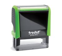 Mister Timbri Timbro Autoinchiostrante Trodat 4912 47x18 mm Rettangolare Personalizzabile - 4 Righe di Testo, Ecologico e Ideale per Dati Aziendali o Firma