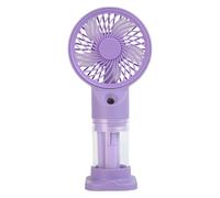 Mister - Ventilatore portatile, ricaricabile ad acqua, nebulizzatore, pieghevole, raffreddamento ad aria, per viaggi, campeggio, spiaggia, sport all'aperto, piscina, eventi, camminata, 6,38 x 1,73 x